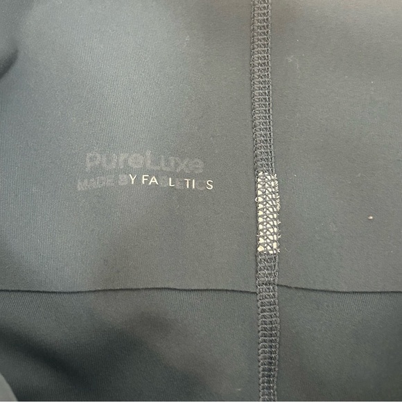 Fabletics Teal High Waisted Power Luxe Leggings - Picture 6 of 9